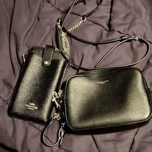 Coach Wristlet & Coach phone crossbody